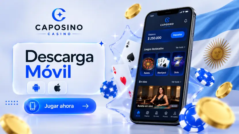 Caposino Descargar para Android iPhone y Acceso Móvil