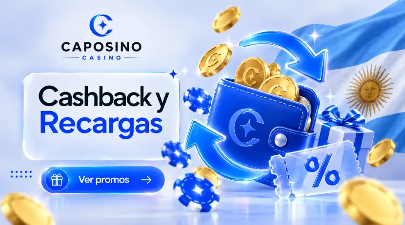 Cashback Recargas y Promociones de Caposino